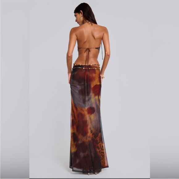 VIDA WHISKEY MAXI DRESS - Picture 3 of 4